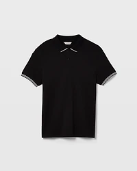 Tipped Collar Polo