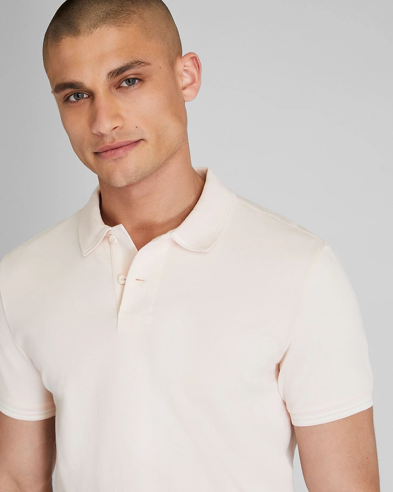Tipped Collar Polo