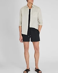 Arlen Solid 4" Swim Trunk