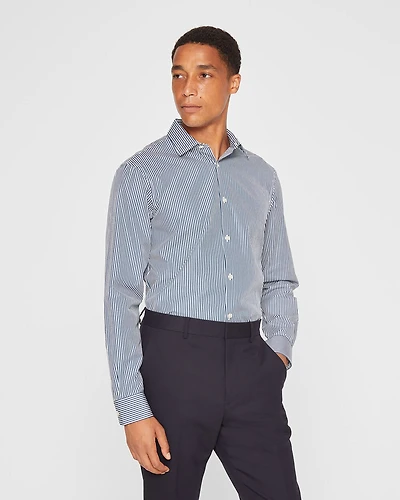 Stripe Poplin Dress Shirt