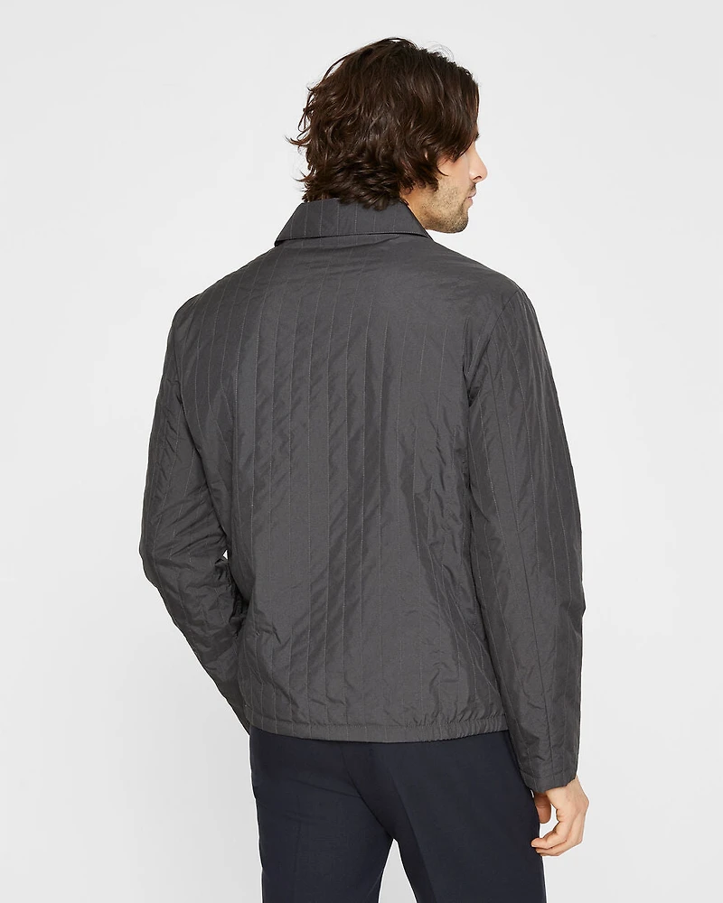 Quilted Shirt Jacket