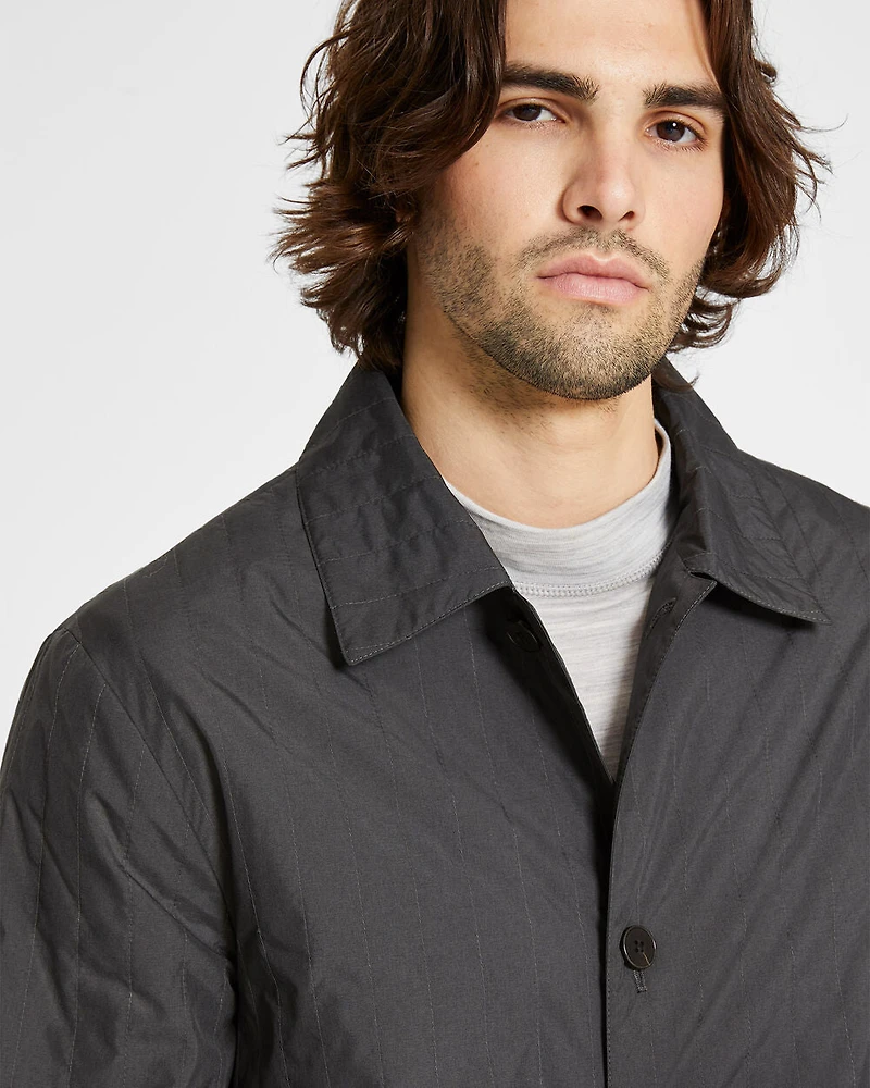 Quilted Shirt Jacket