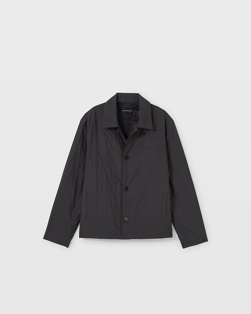 Quilted Shirt Jacket