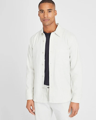 Long Sleeve Heathered Standard Shirt