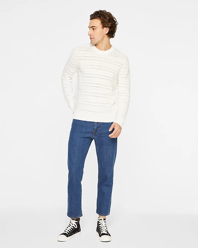 Cropped Straight Jeans