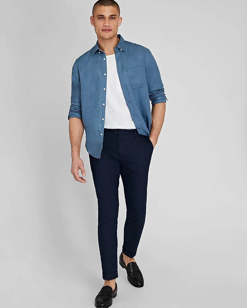 Sutton Linen Dress Pant
