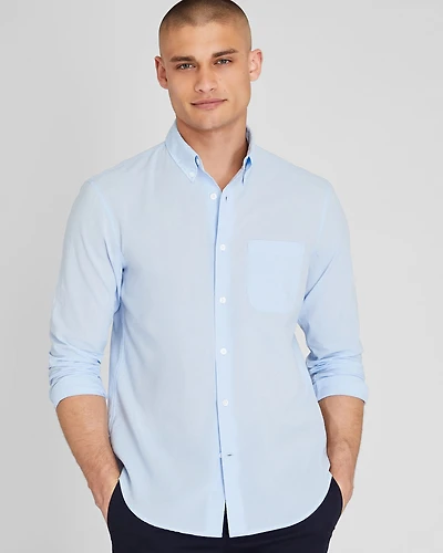 Solid Airy Poplin Shirt