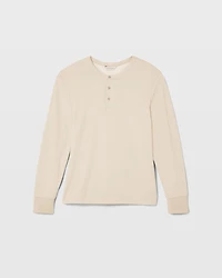 Doubleface Long-Sleeve Henley