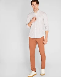 Long Sleeve Multi Stripe Poplin Shirt