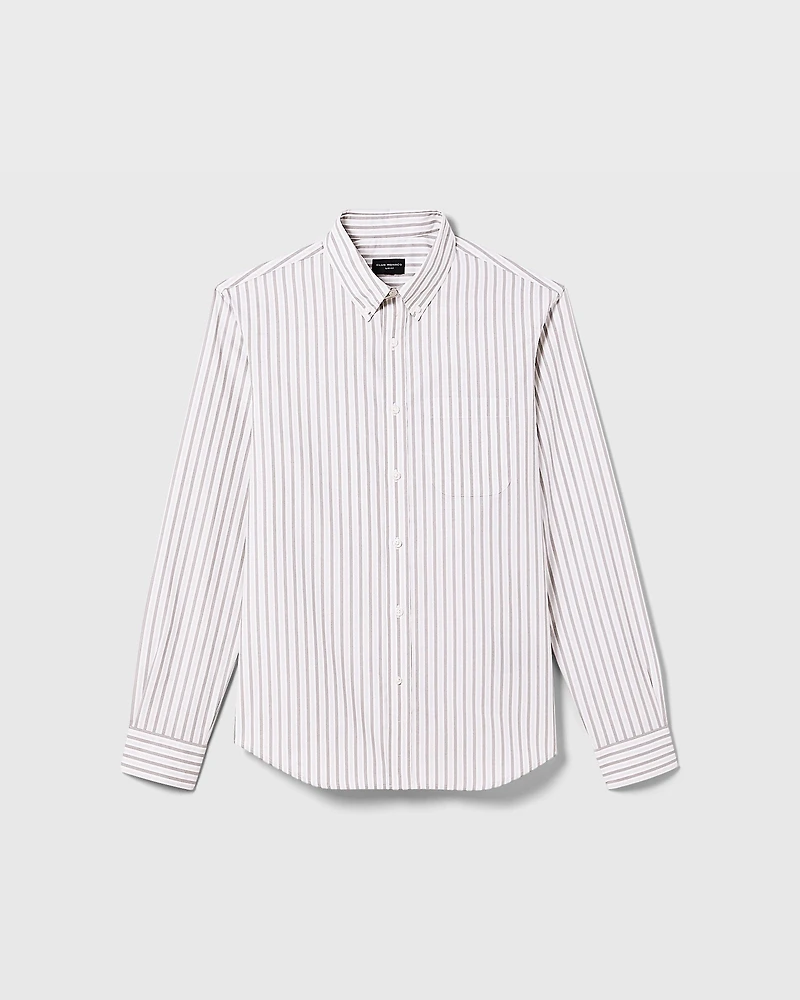 Long Sleeve Multi Stripe Poplin Shirt