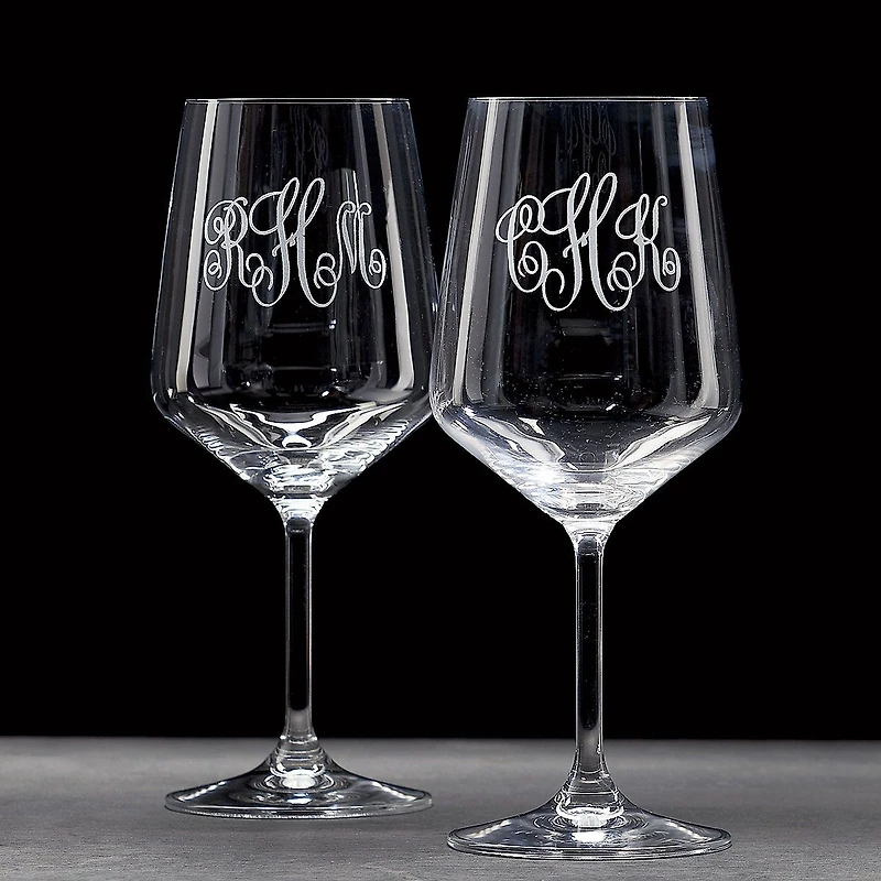 Stemmed Red Wine Glass