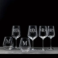 Stemmed Red Wine Glass