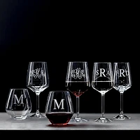 Stemmed Red Wine Glass