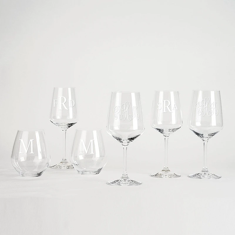 Stemmed Red Wine Glass