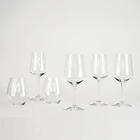 Stemmed Red Wine Glass