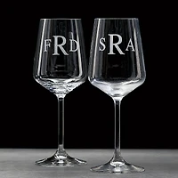 Stemmed White Wine Glass