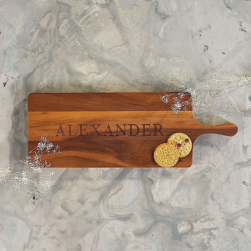 Walnut Charcuterie Long Board