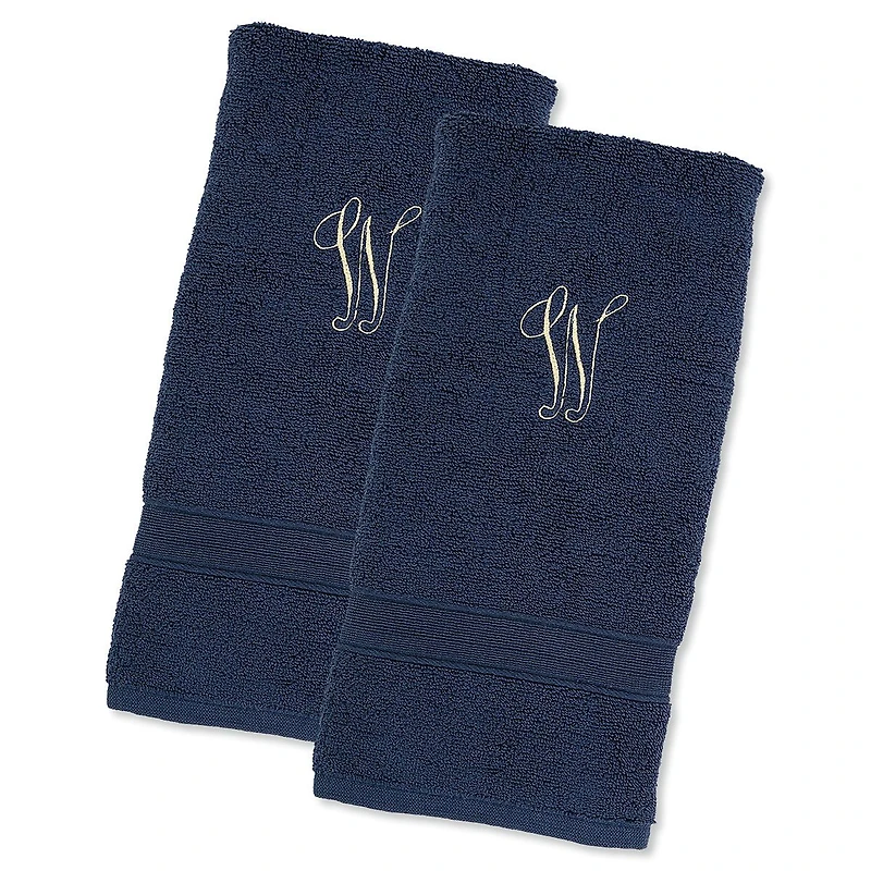 Navy Hand Towels