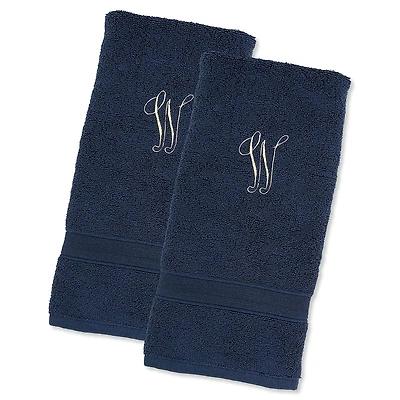Navy Hand Towels