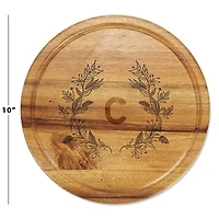 Personalized Acacia Cheese Board Set