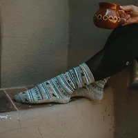 Print Alpaca Socks