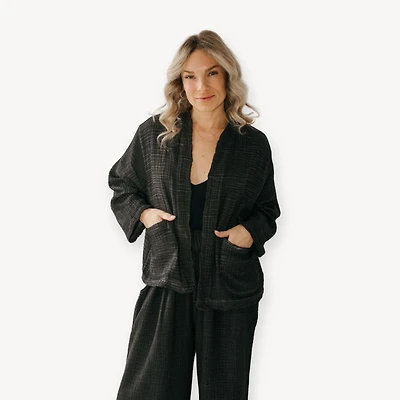 Crinkle Short Jacket