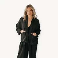 Crinkle Short Jacket
