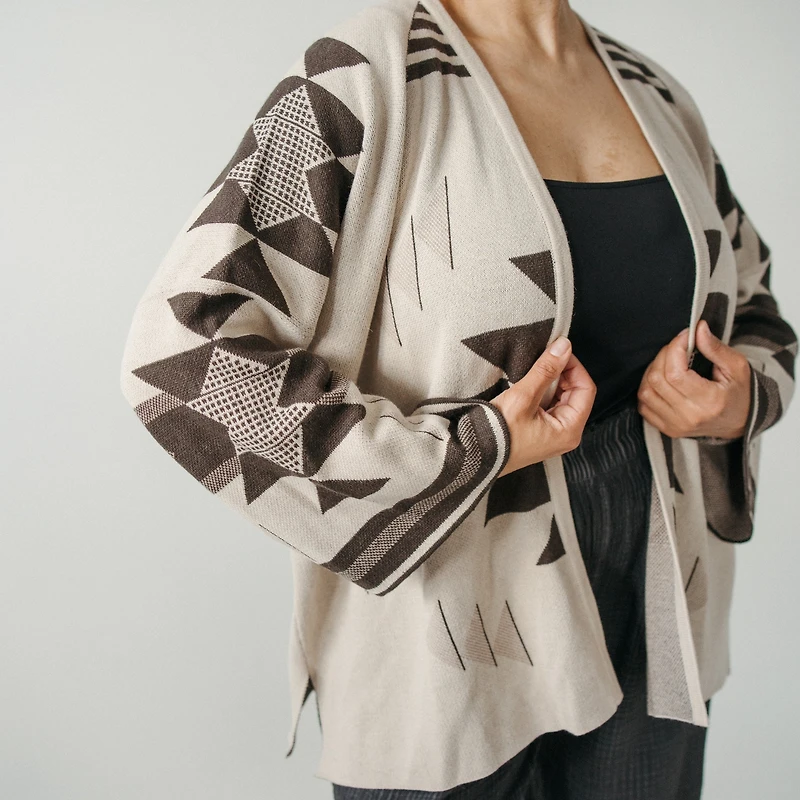 Jacqueline Jacquard Sweater