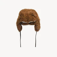 Alpaca Fur Mountie Hat