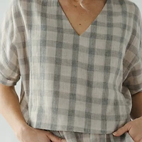 Plaid Crop Top