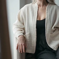 Crinkle Short Jacket