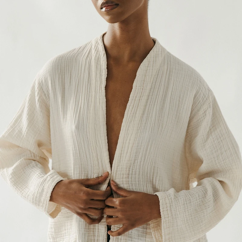 Crinkle Short Jacket