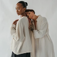 Crinkle Short Jacket