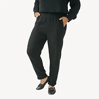 Flat Black Slouchy Pants