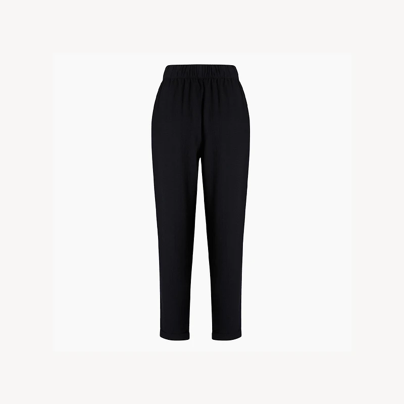 Flat Black Slouchy Pants