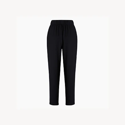 Flat Black Slouchy Pants