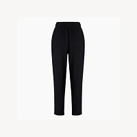 Flat Black Slouchy Pants