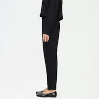 Flat Black Slouchy Pants