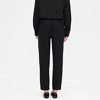 Flat Black Slouchy Pants
