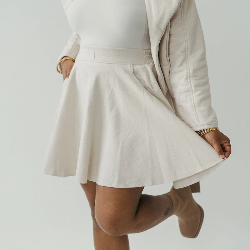Herringbone Skirt