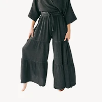 Crinkle Skirt Pants
