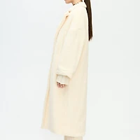 Recycled Sherpa Long Jacket