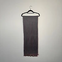 Reb/Blue Stripe Scarf