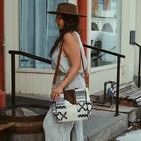 Zoe Leather & Hairon