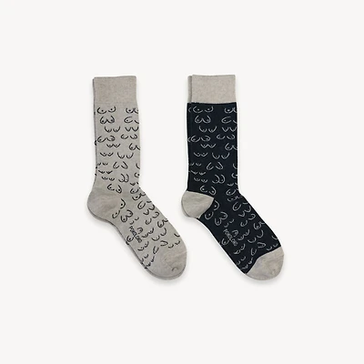 Boobie Pima Socks - Pack of 2