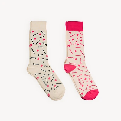 Hearts & Arrows Pima Socks - Pack of 2