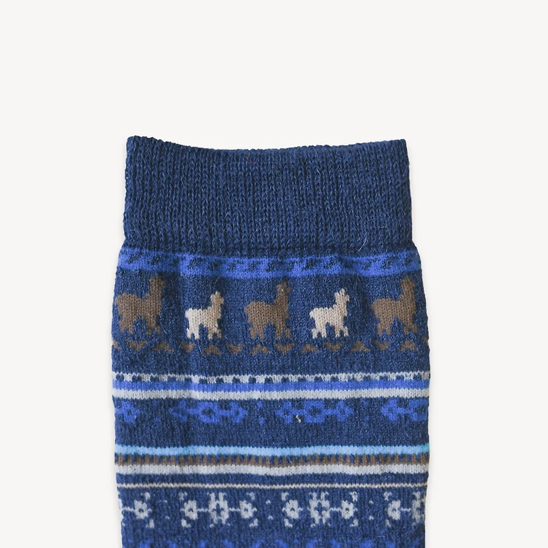 Print Alpaca Socks