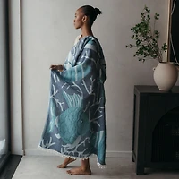 Crinkle Tropical Fish Towel