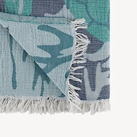 Crinkle Tropical Fish Towel