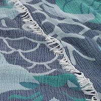 Crinkle Tropical Fish Towel